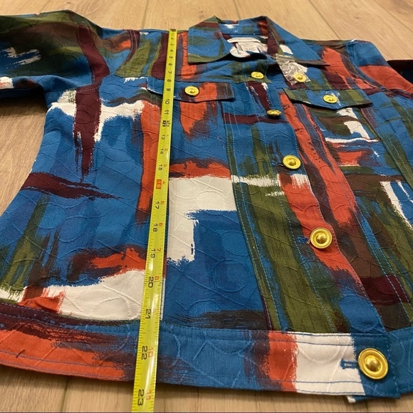 Draper & Damons‎ Button Front Artsy Jacket - Picture 4 of 5